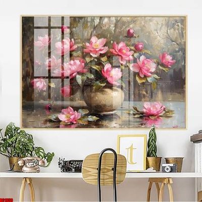 File PSD File gốc in bộ tranh decor treo tường đẹp hoa 5d DC1850 (bản gốc) dễ dàng edit