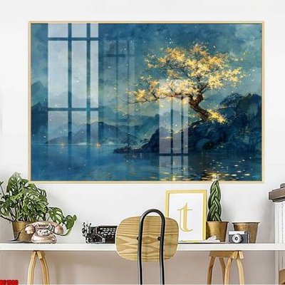 Tải file File gốc in bộ tranh decor treo tường đẹp hoa 5d DC1880 (gốc) làm file tranh quảng cáo
