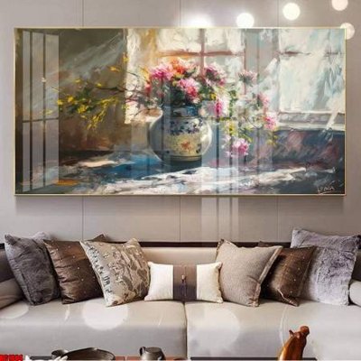 File gốc File gốc in bộ tranh decor treo tường đẹp hoa 5d DC1884 (in tráng gương) ốp tường