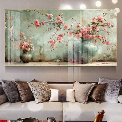 Mua file gốc File gốc in bộ tranh decor treo tường đẹp hoa 5d DC1913 (chất lượng) tại Filetranh.com