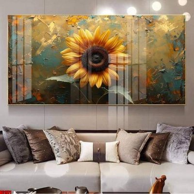 File tranh File gốc in bộ tranh decor treo tường đẹp hoa 5d DC1971 (bản gốc) treo phòng ăn