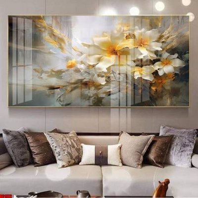 Tải file File gốc in bộ tranh decor treo tường đẹp hoa 5d DC1972 (ảnh gốc) in gạch 3D