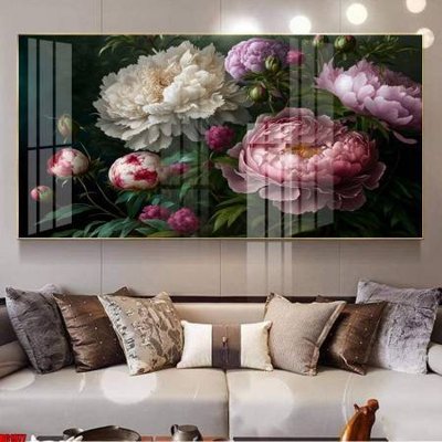 File tranh File gốc in bộ tranh decor treo tường đẹp hoa 5d DC1977 (bản gốc) in canvas