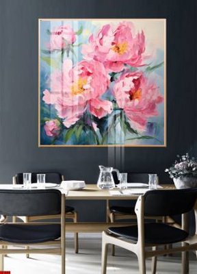 File ảnh File gốc in bộ tranh decor treo tường đẹp hoa 5d DC1996 (gốc) cho trang trí nhà hàng