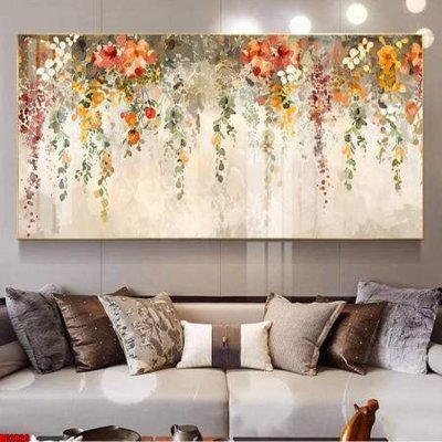 File tranh File gốc in bộ tranh decor treo tường đẹp hoa 5d DC2026 (ảnh gốc) sắc nét hoàn hảo