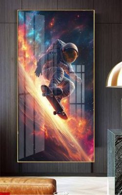 File tranh File gốc in bộ tranh decor treo tường đẹp hoa 5d DC2068 (bản gốc) treo tường