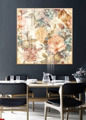 File in trần File gốc in bộ tranh decor treo tường đẹp hoa 5d DC2125 (bản gốc) phong cảnh