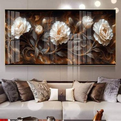 File gốc File gốc in bộ tranh decor treo tường đẹp hoa 5d DC2150 (in mica) làm quà tặng