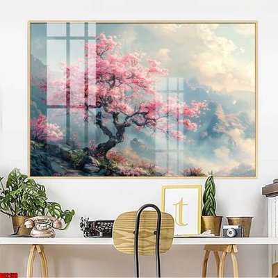 Tải file File gốc in bộ tranh decor treo tường đẹp hoa 5d DC2156 (gốc) chủ đề phong thủy
