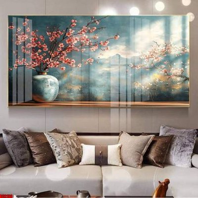 Tải về hình ảnh gốc File gốc in bộ tranh decor treo tường đẹp hoa 5d DC2188 sắc nét