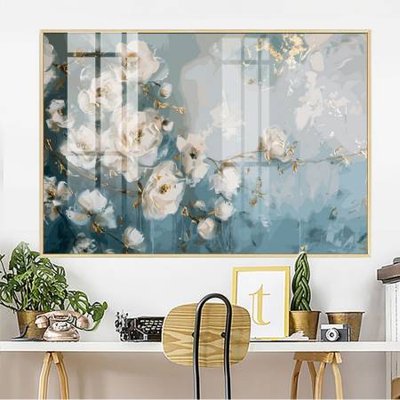 File gốc File gốc in bộ tranh decor treo tường đẹp hoa 5d DC2508 (trang trí) phòng làm việc