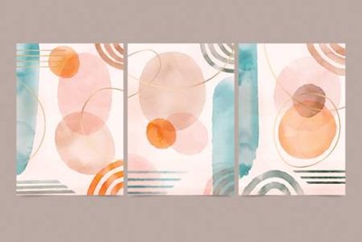 Tải file PSD File gốc in bộ tranh decor treo tường đẹp hoa 5d DC2571 (nguyên layer) để in