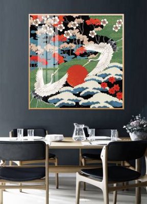 File tranh gốc File gốc in bộ tranh decor treo tường đẹp hoa 5d DC2609 (bản quyền) độc đáo