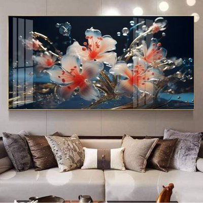 File gốc File gốc in bộ tranh decor treo tường đẹp hoa 5d DC2613 (in ấn) không giới hạn