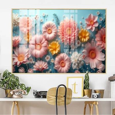 File in trần File gốc in bộ tranh decor treo tường đẹp hoa 5d DC2621 (bản gốc) phong cảnh