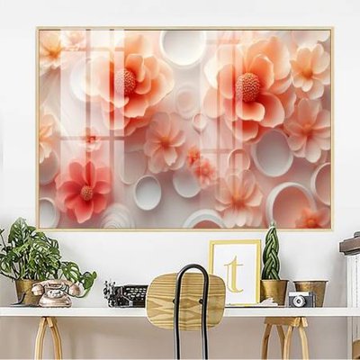 File ảnh File gốc in bộ tranh decor treo tường đẹp hoa 5d DC2626 (gốc) cho trang trí nhà hàng