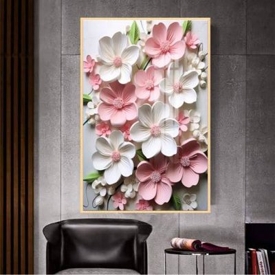 Tải file gốc File gốc in bộ tranh decor treo tường đẹp hoa 5d DC2655 (bản PSD) chỉnh sửa được