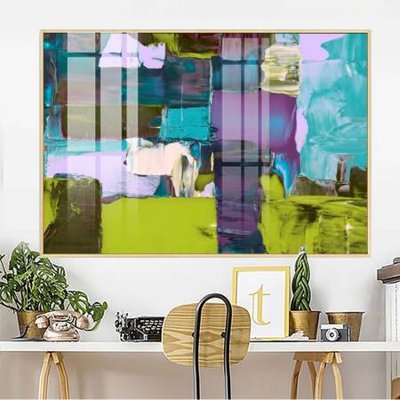 File tranh File gốc in bộ tranh decor treo tường đẹp hoa 5d DC2737 (bản gốc) in lụa 3D