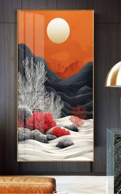 File ảnh File gốc in bộ tranh decor treo tường đẹp hoa 5d DC2781 (gốc) dùng in Pano