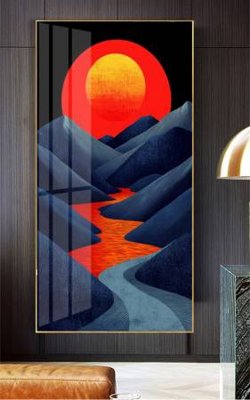 Ảnh gốc File gốc in bộ tranh decor treo tường đẹp hoa 5d DC2787 (độ nét cao) in tráng gương