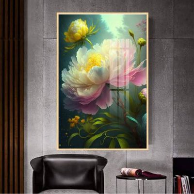 Tải file File gốc in bộ tranh decor treo tường đẹp hoa 5d DC2895 (gốc) chủ đề phong thủy