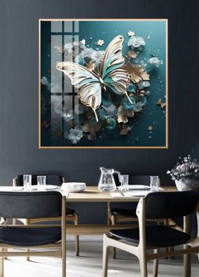 File gốc File gốc in bộ tranh decor treo tường đẹp hoa 5d DC2896 (in lụa) cao cấp