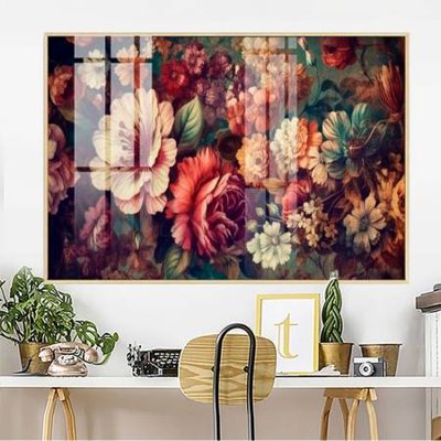 File gốc File gốc in bộ tranh decor treo tường đẹp hoa 5d DC2901 (cho in ấn) từ kho Filetranh