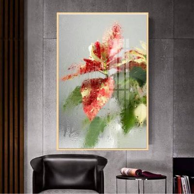 File tranh gốc File gốc in bộ tranh decor treo tường đẹp hoa 5d DC2916 chủ đề hiện đại