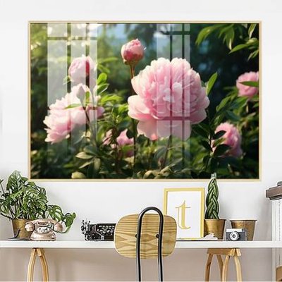File gốc File gốc in bộ tranh decor treo tường đẹp hoa 5d DC2946 (in tráng gương) sang trọng