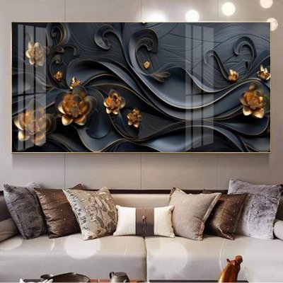 File PSD File gốc in bộ tranh decor treo tường đẹp hoa 5d DC2964 (gốc) cho in quảng cáo