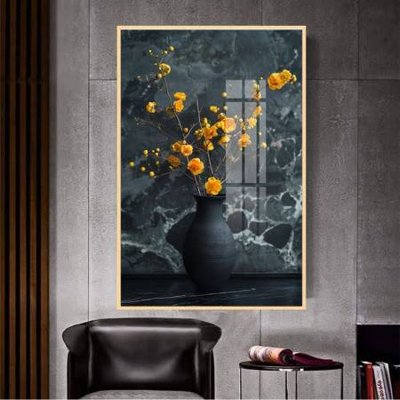 File in trần File gốc in bộ tranh decor treo tường đẹp hoa 5d DC2967 (bản gốc 3D) sống động