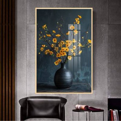 File in ấn File gốc in bộ tranh decor treo tường đẹp hoa 5d DC2968 (bản gốc) cao cấp