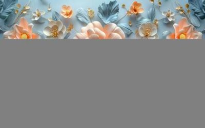 File tranh PSD File gốc in bộ tranh decor treo tường đẹp hoa 5d DC2983 chất lượng cao