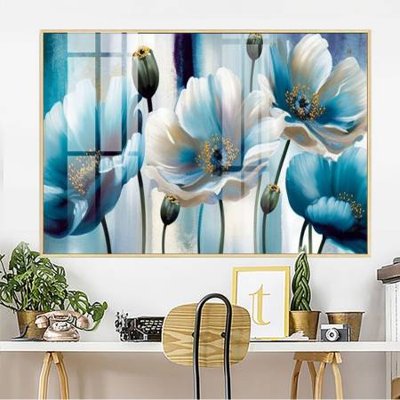 Cung cấp file tranh gốc File gốc in bộ tranh decor treo tường đẹp hoa 5d DC2984 độc quyền