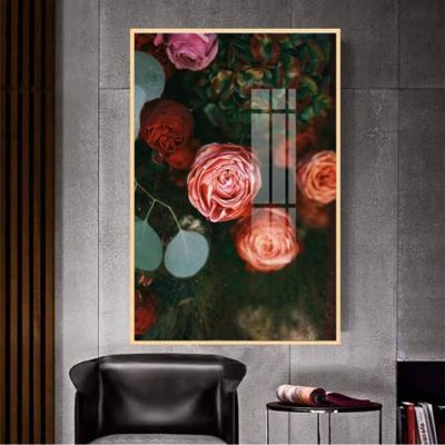 File tranh File gốc in bộ tranh decor treo tường đẹp hoa 5d DC2994 (gốc) in film