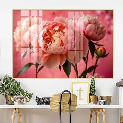File tranh File gốc in bộ tranh decor treo tường đẹp hoa 5d DC3049 (ảnh gốc) độ nét vượt trội