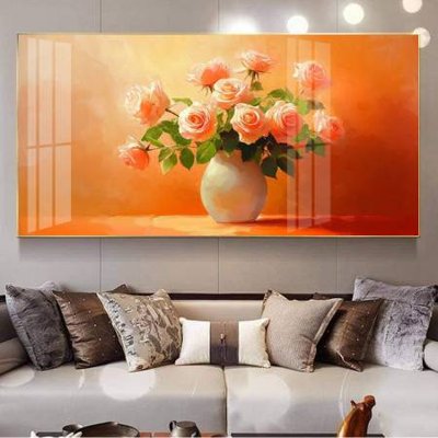 File ảnh File gốc in bộ tranh decor treo tường đẹp hoa 5d DC3053 (gốc) trang trí khách sạn