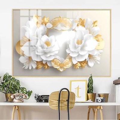 File gốc File gốc in bộ tranh decor treo tường đẹp hoa 5d DC3070 (in ấn) không giới hạn