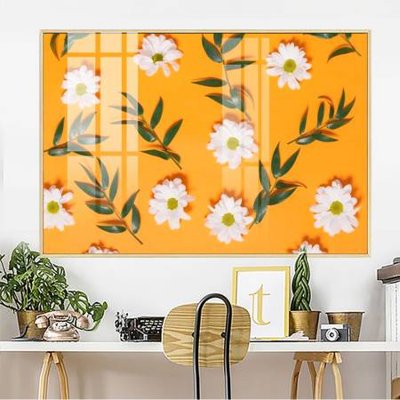 File tranh File gốc in bộ tranh decor treo tường đẹp hoa 5d DC3094 (ảnh gốc) in trần 3D