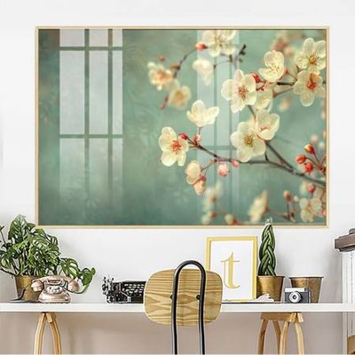 Tải file File gốc in bộ tranh decor treo tường đẹp hoa 5d DC3103 (gốc) in tranh tráng gương