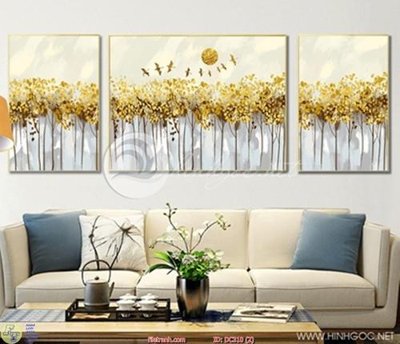 Hình ảnh file gốc in lụa Tranh treo hiện đại DC310