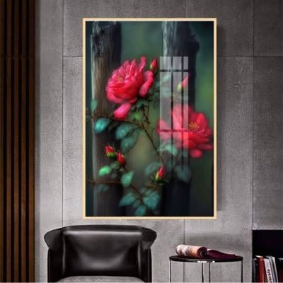 Tải file File gốc in bộ tranh decor treo tường đẹp hoa 5d DC3206 (gốc) chủ đề phong thủy