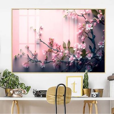 Mua file tranh gốc File gốc in bộ tranh decor treo tường đẹp hoa 5d DC3241 tại Filetranh.com