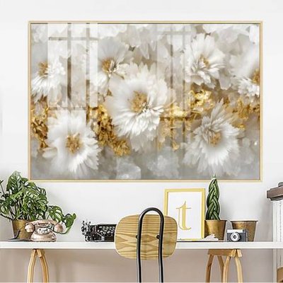 Download file gốc File gốc in bộ tranh decor treo tường đẹp hoa 5d DC3295 (in mica) trong suốt