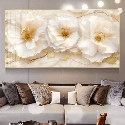 File in trần File gốc in bộ tranh decor treo tường đẹp hoa 5d DC3307 (bản gốc) mây trời