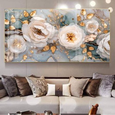 File in trần File gốc in bộ tranh decor treo tường đẹp hoa 5d DC3309 (bản gốc) 5D