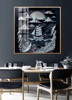 File PSD File gốc in bộ tranh decor treo tường đẹp hoa 5d DC3326 (gốc) nhiều lớp (multi-layer)