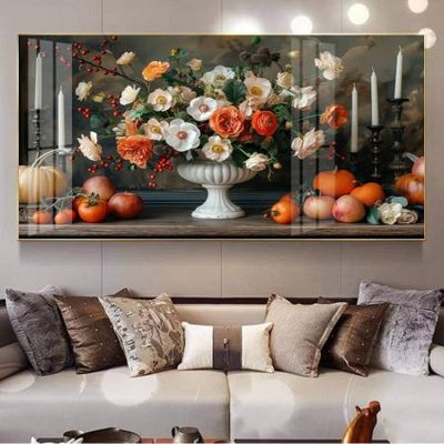 Download file File gốc in bộ tranh decor treo tường đẹp hoa 5d DC3340 (gốc) in mica ốp bếp