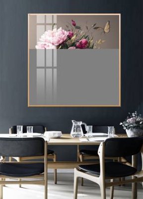 File in trần File gốc in bộ tranh decor treo tường đẹp hoa 5d DC3349 (bản gốc) phong cảnh