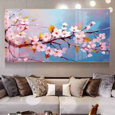 File tranh quảng cáo File gốc in bộ tranh decor treo tường đẹp hoa 5d DC3357 (download file gốc)